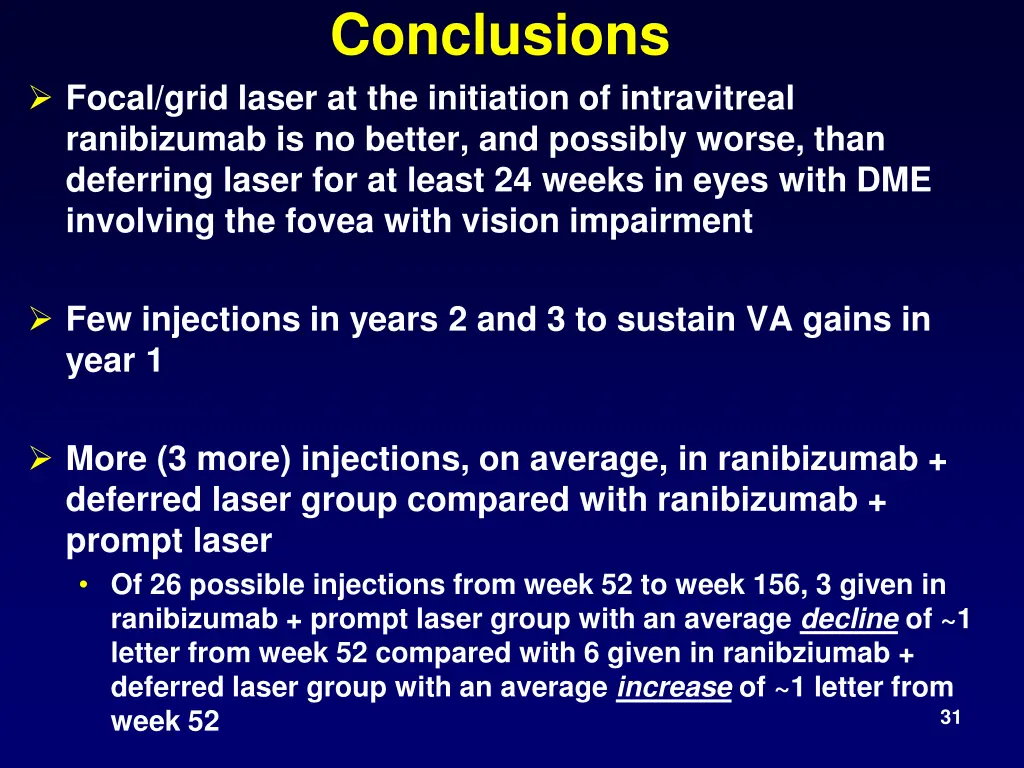 conclusions 2
