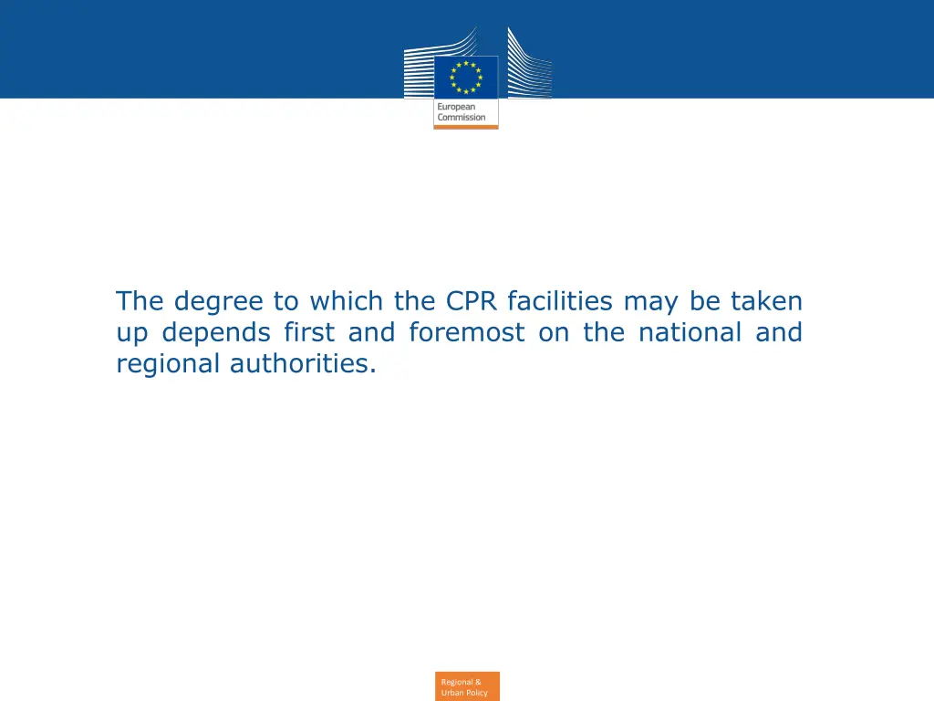 the degree to which the cpr facilities