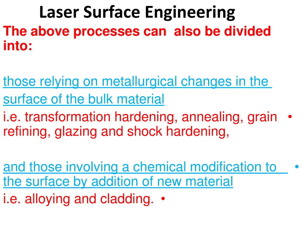 laser surface engineering 2