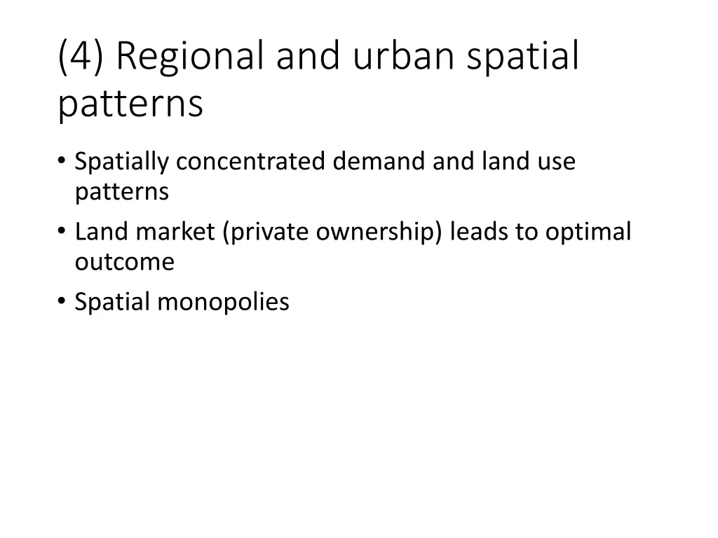 4 regional and urban spatial patterns