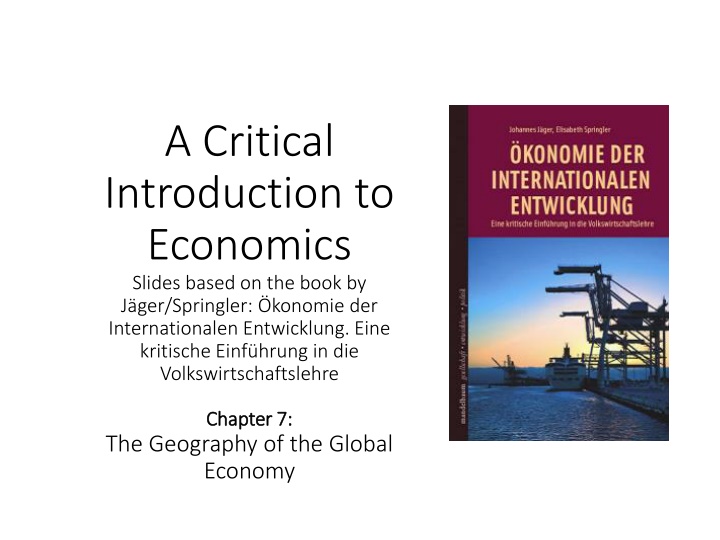 a critical introduction to economics slides based