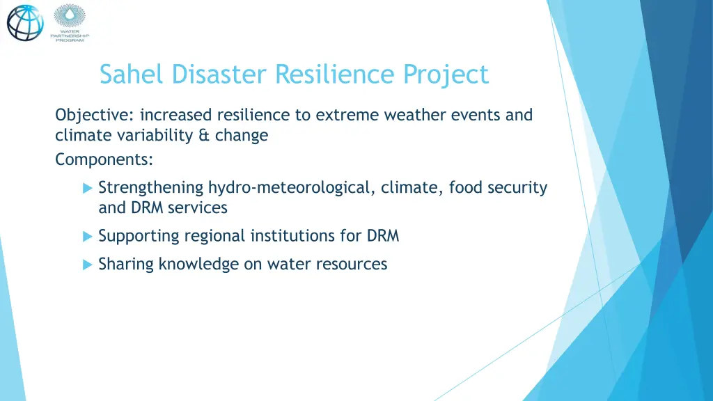 sahel disaster resilience project 1