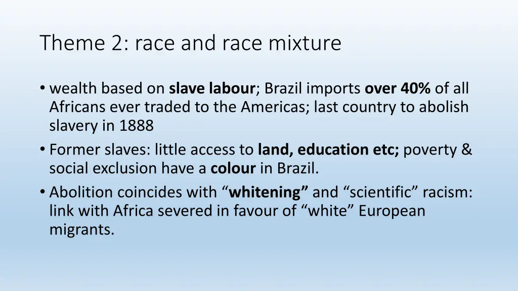 theme 2 race and race mixture