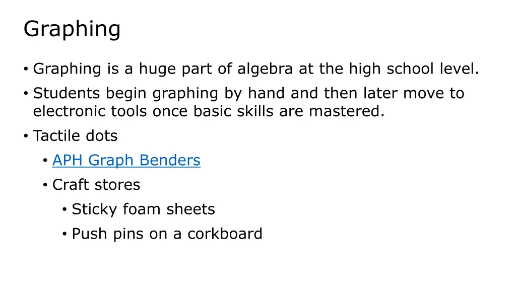 graphing