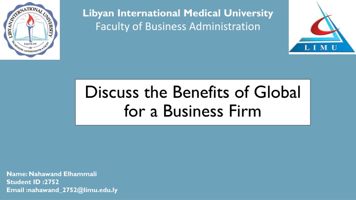 libyan international medical university faculty