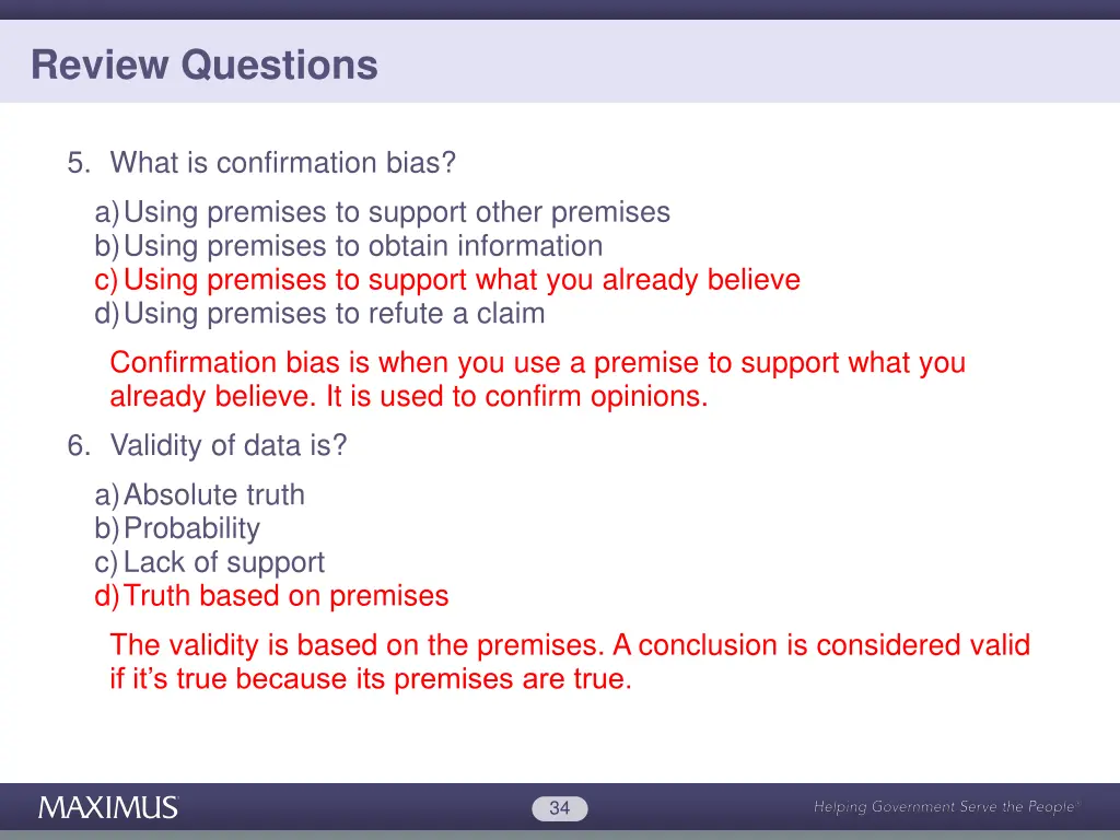 review questions 12