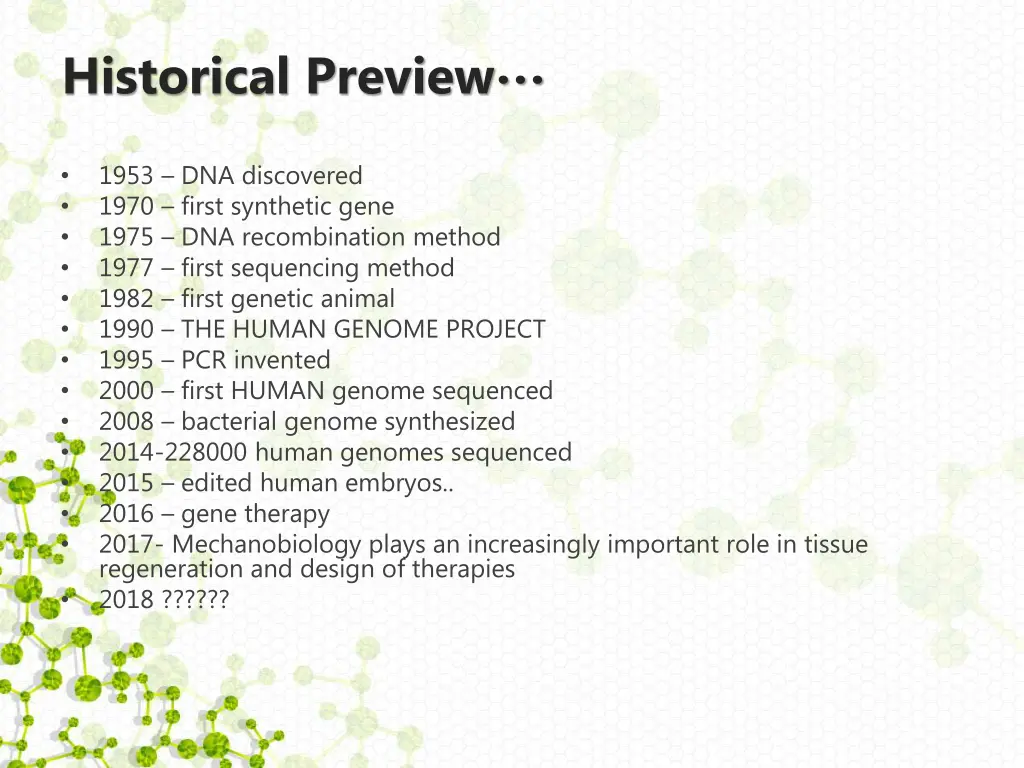historical preview
