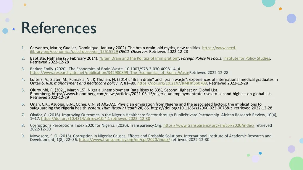 references