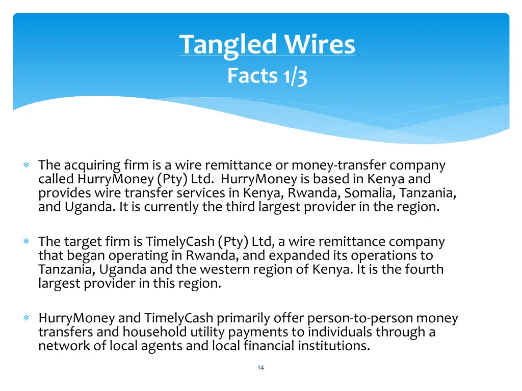 tangled wires facts 1 3