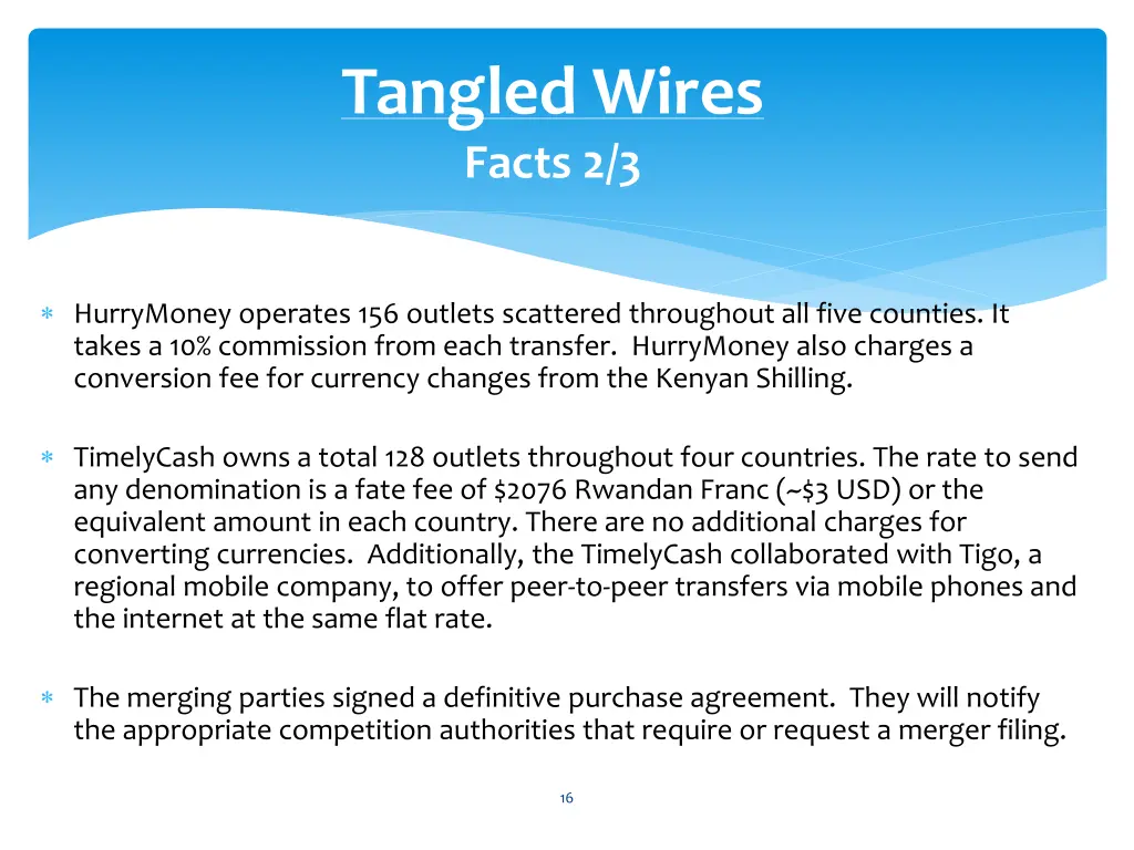 tangled wires facts 2 3