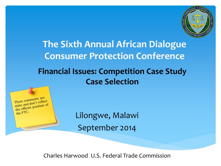the sixth annual african dialogue consumer