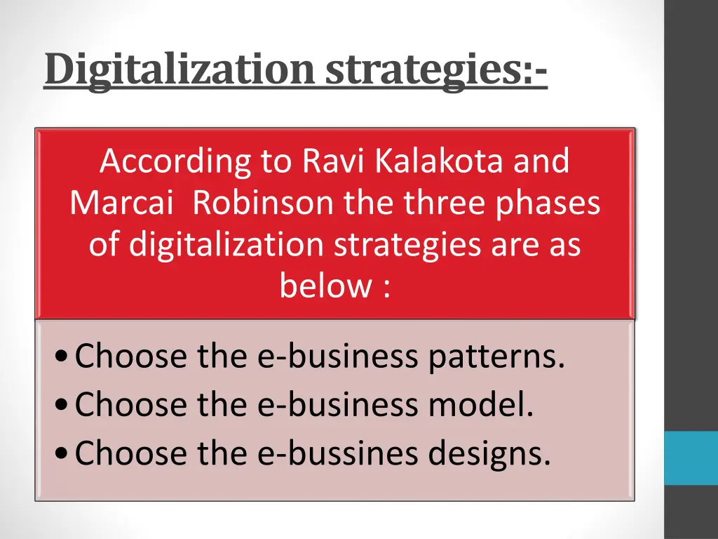 digitalization strategies