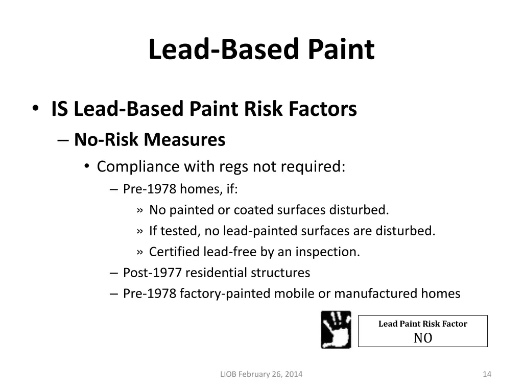 lead based paint 10