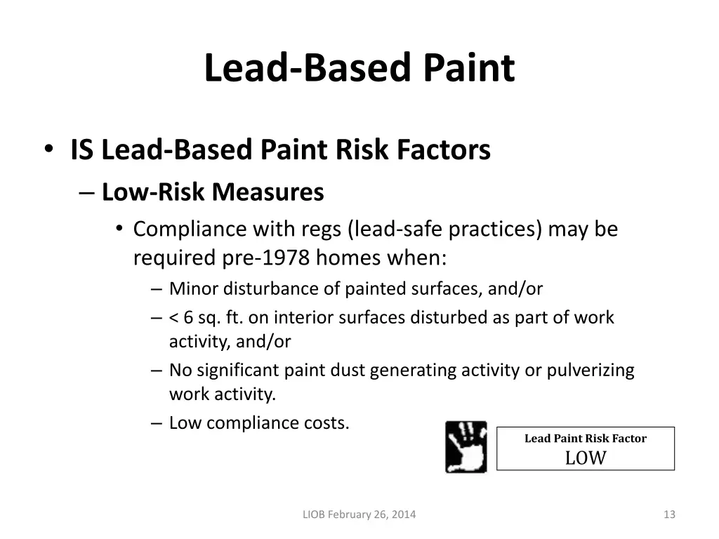 lead based paint 9