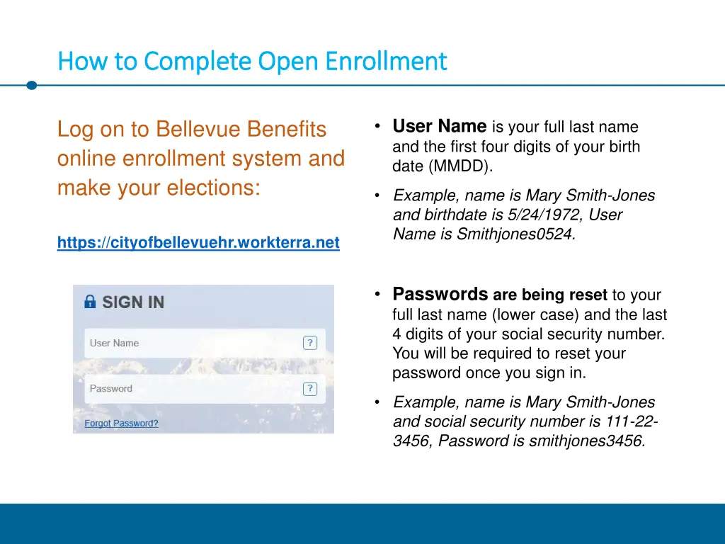 how to complete open enrollment how to complete
