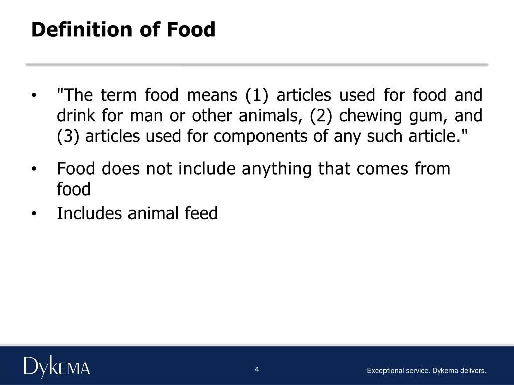 definition of food