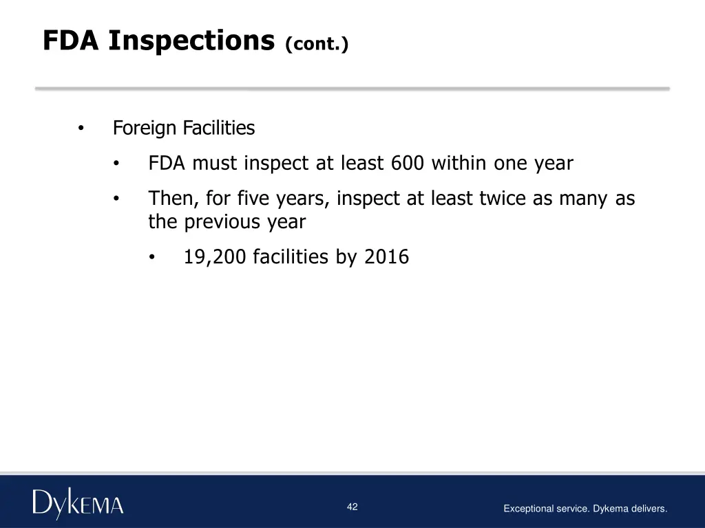 fda inspections cont 1