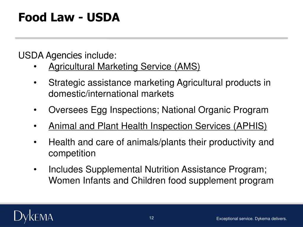 food law usda