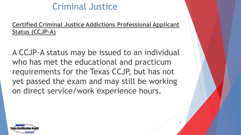criminal justice
