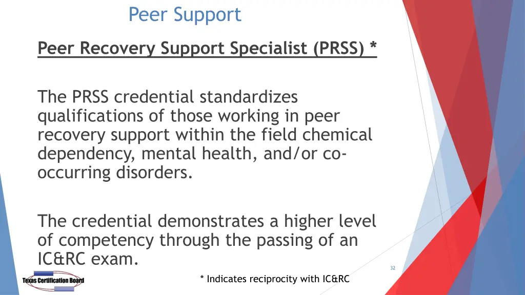 peer support