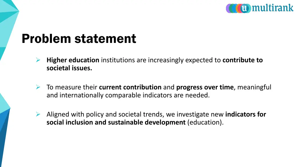 problem statement