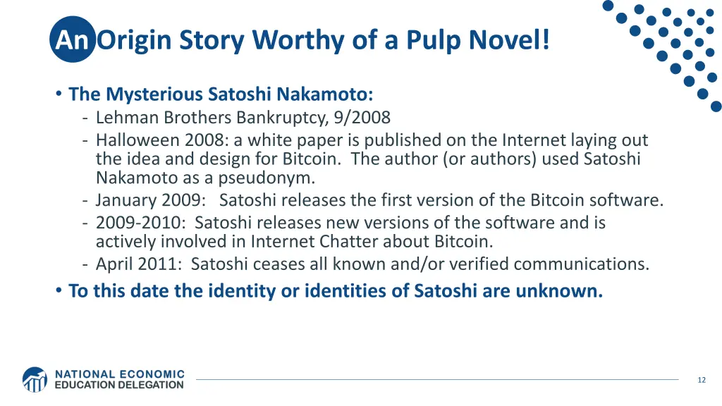 an origin story worthy of a pulp novel
