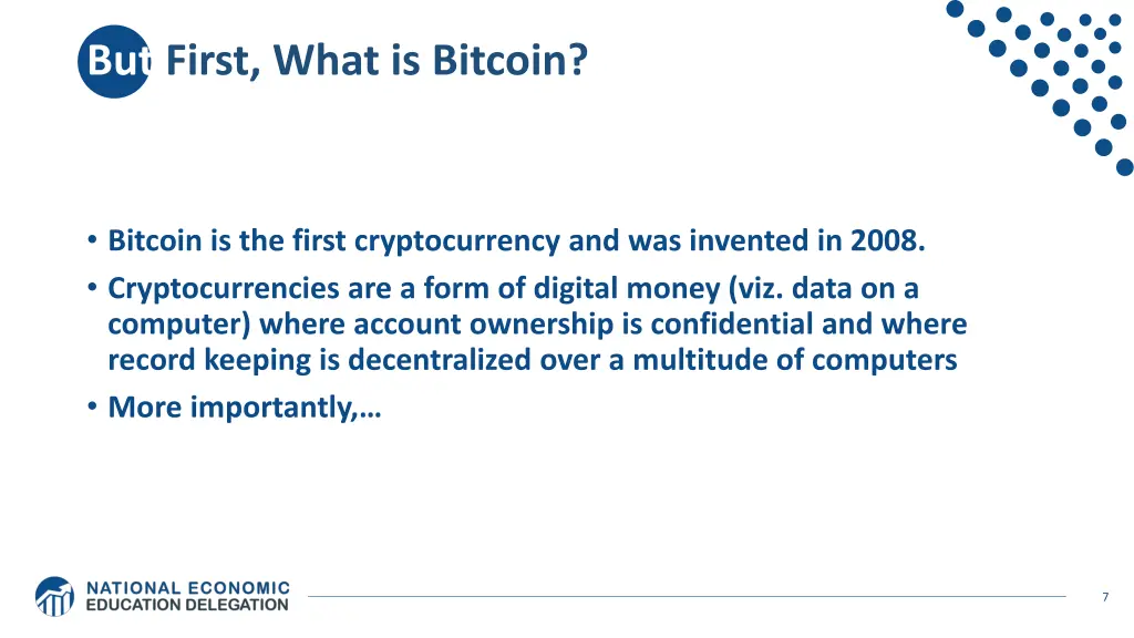 but first what is bitcoin