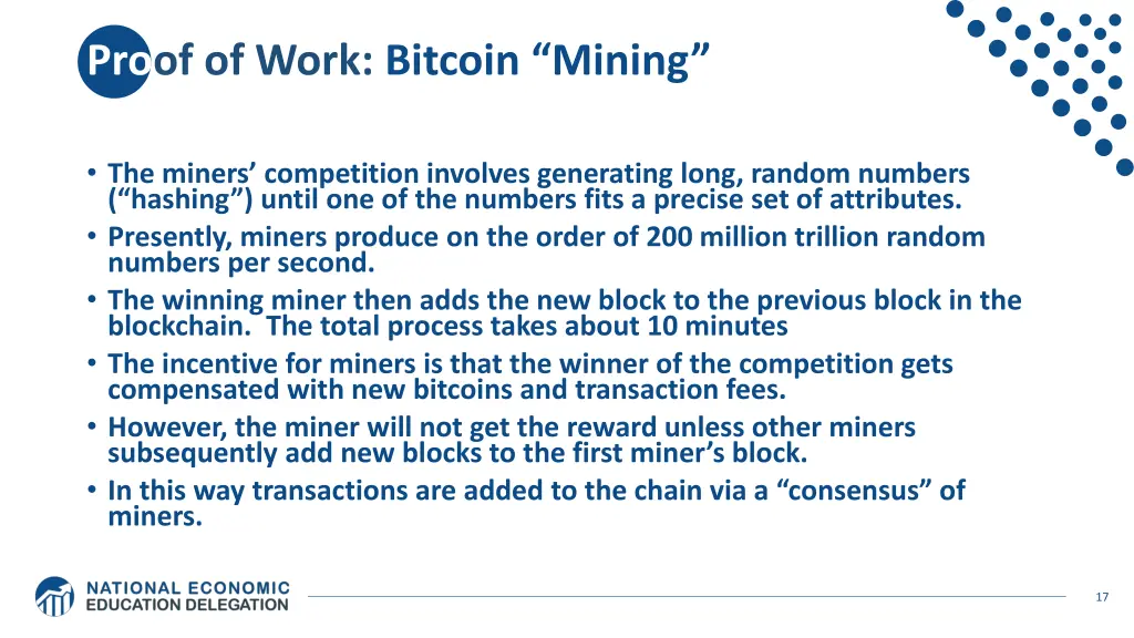proof of work bitcoin mining