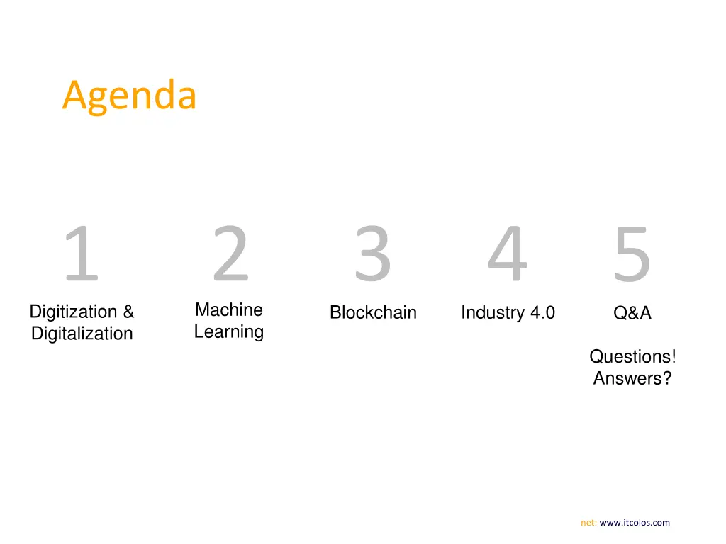 agenda