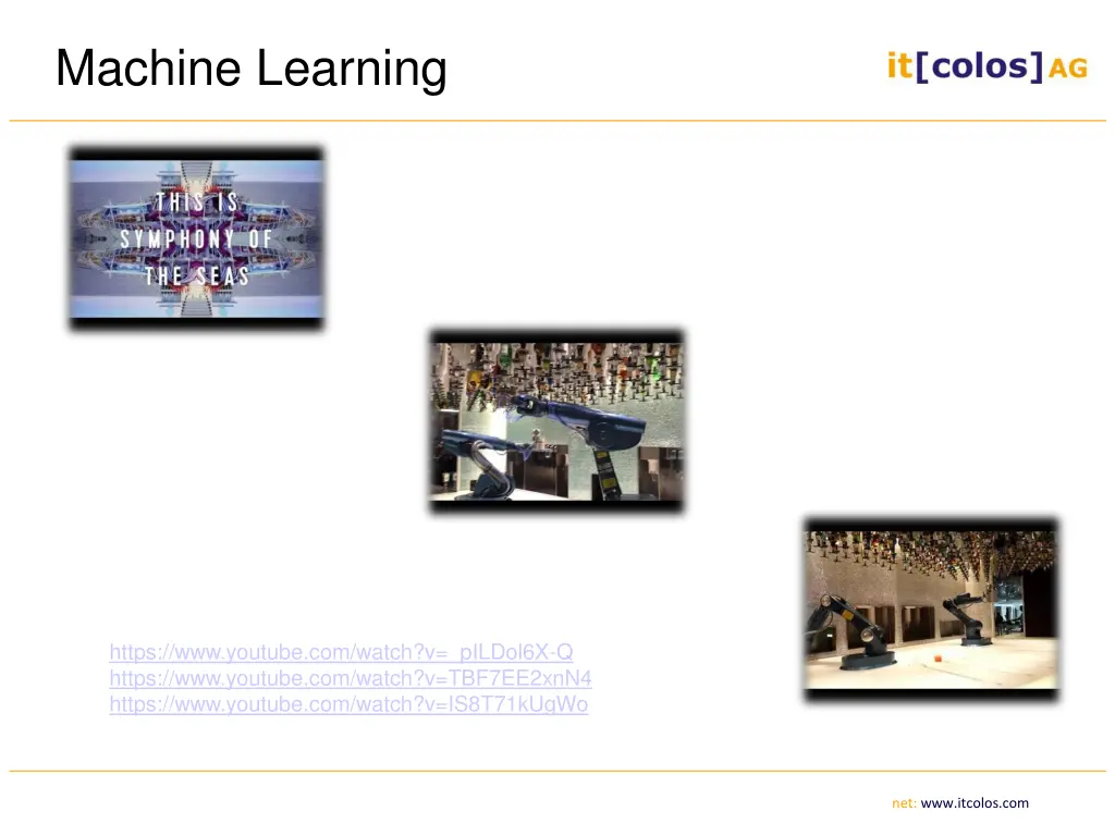 machine learning