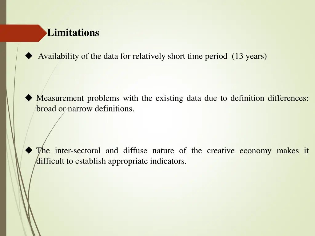 limitations