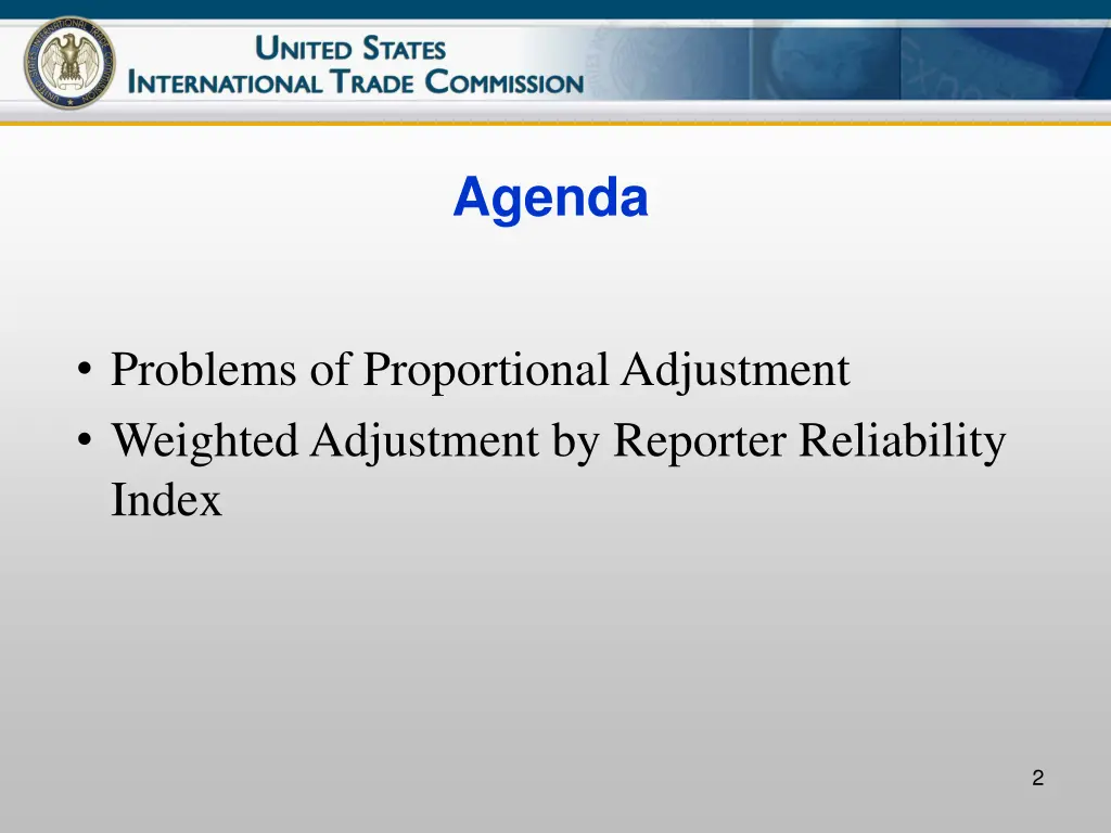 agenda