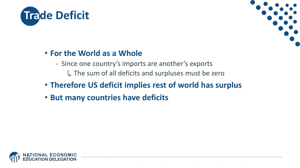 trade deficit 1