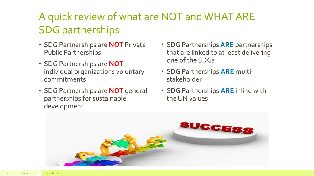 a quick review of what are not and what