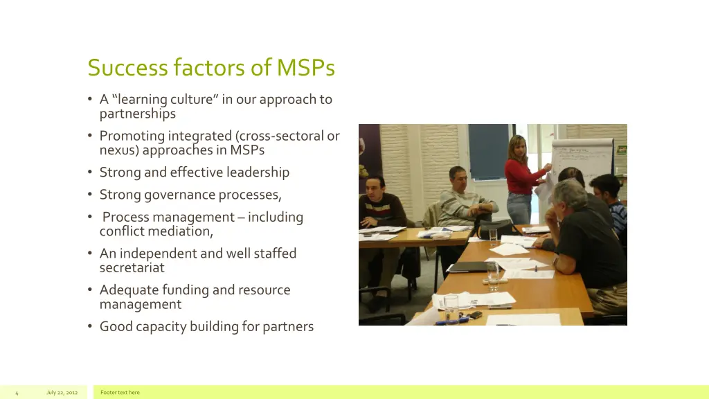success factors of msps
