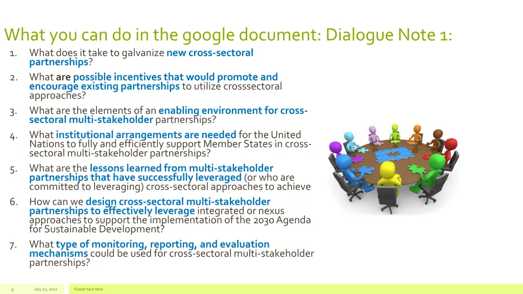 what you can do in the google document dialogue