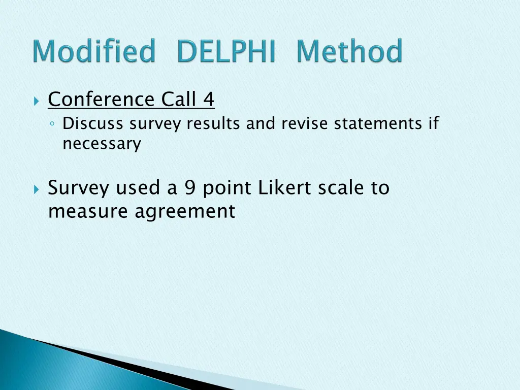 conference call 4 discuss survey results