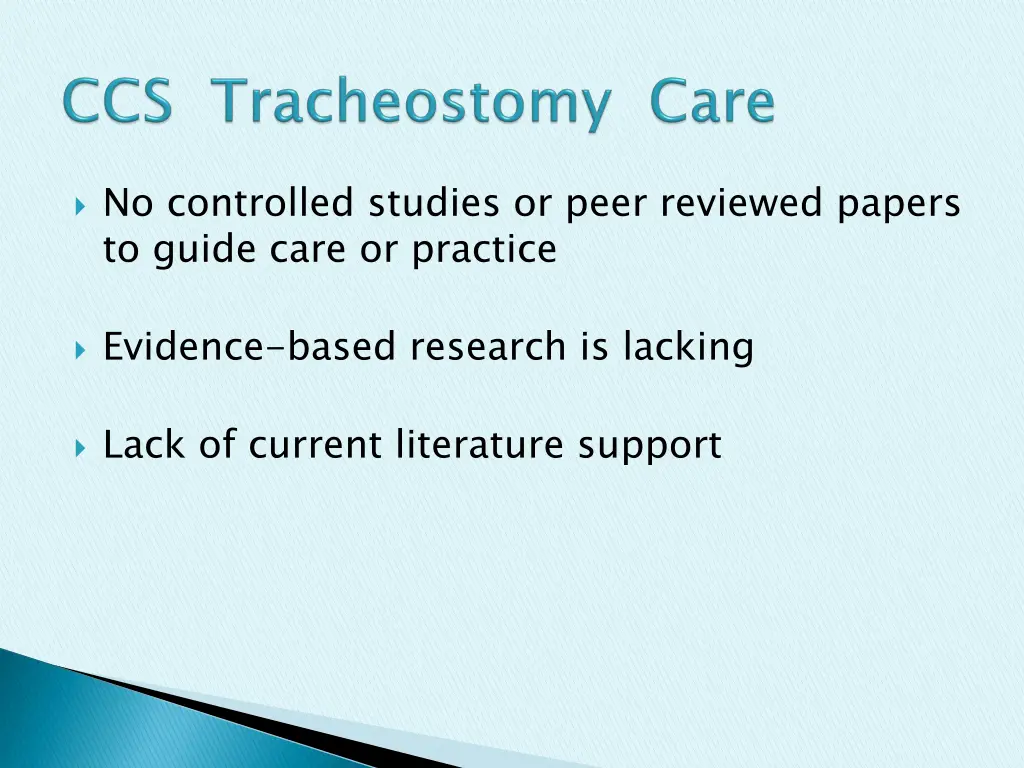 no controlled studies or peer reviewed papers