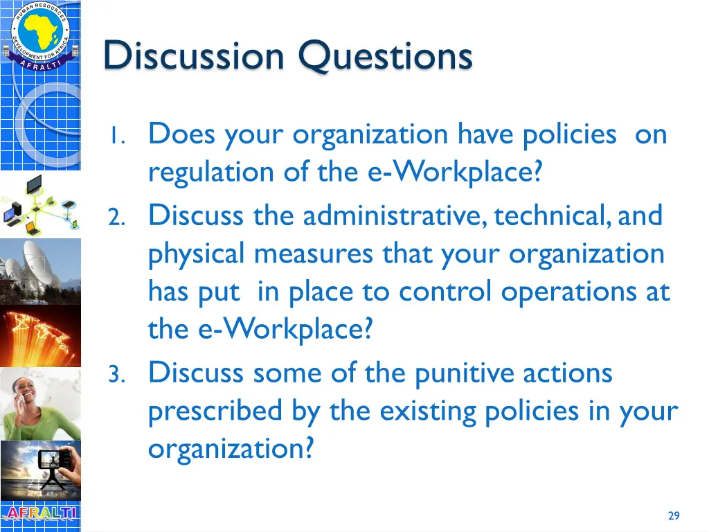 discussion questions