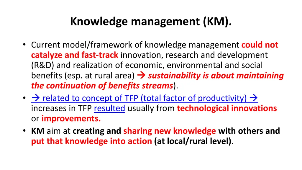 knowledge management km