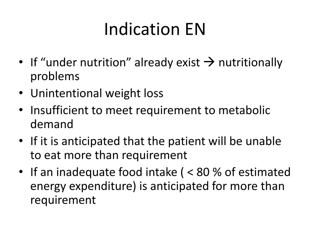 indication en