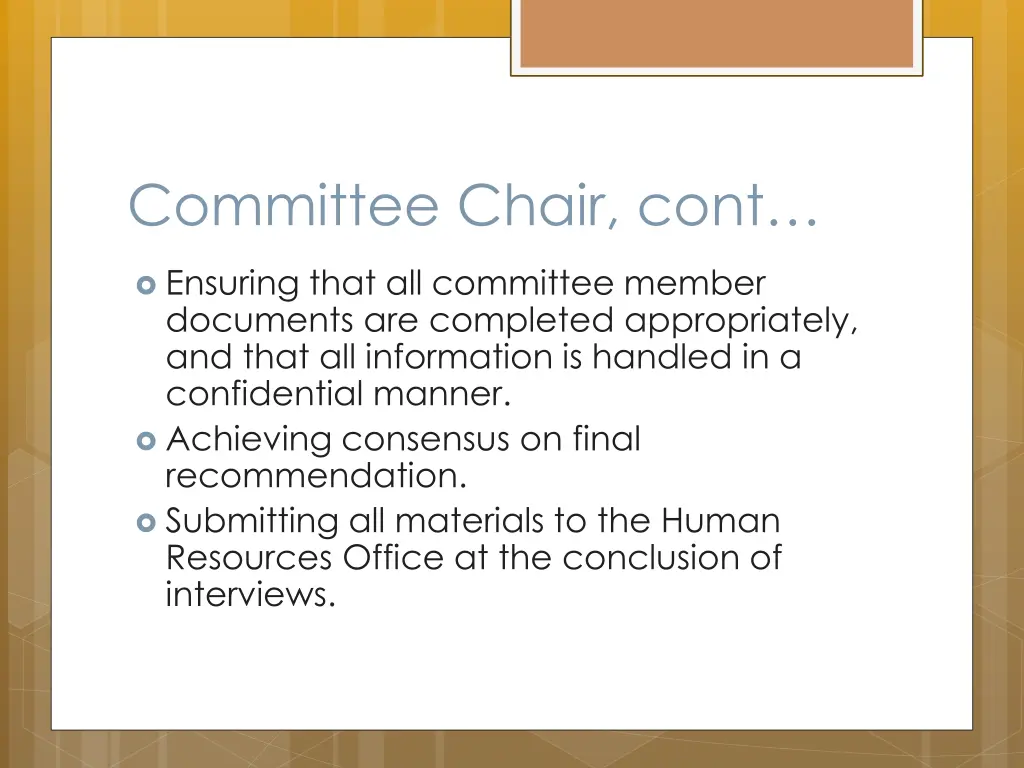 committee chair cont 1