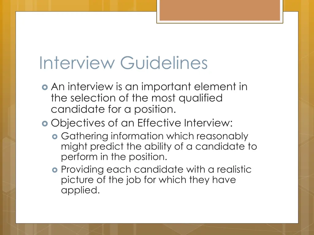 interview guidelines 1