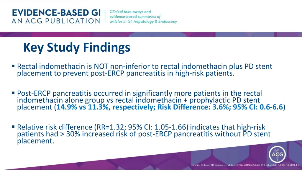 key study findings