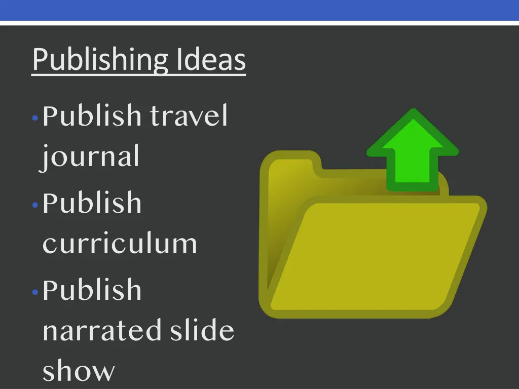 publishing ideas