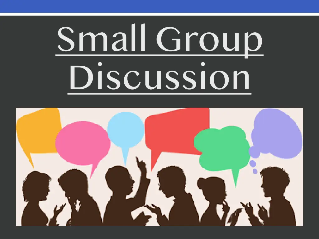 small group discussion