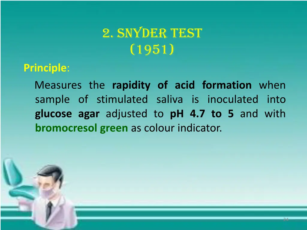 2 snyder test 1951