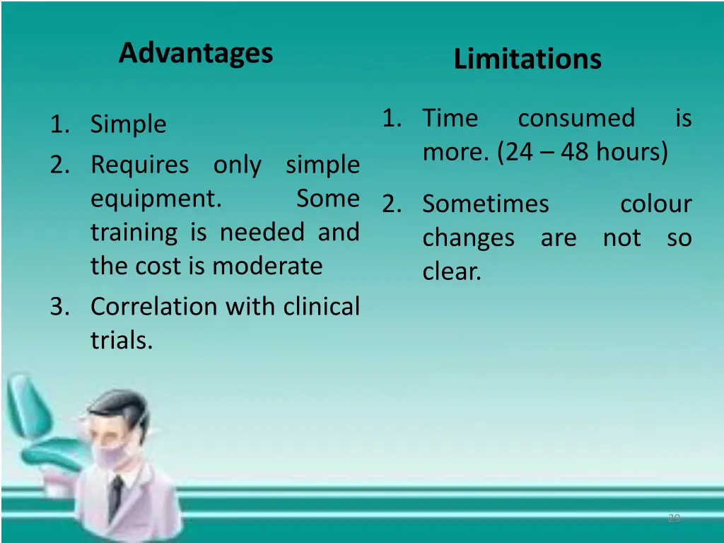 advantages