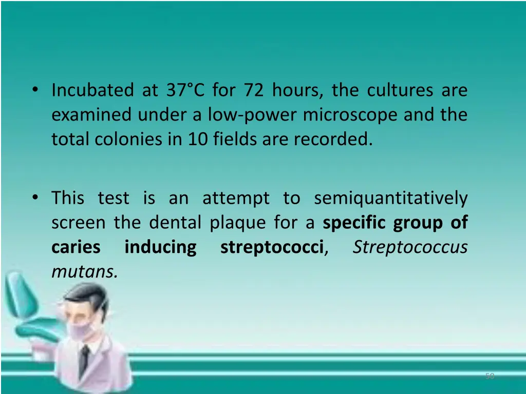incubated at 37 c for 72 hours the cultures