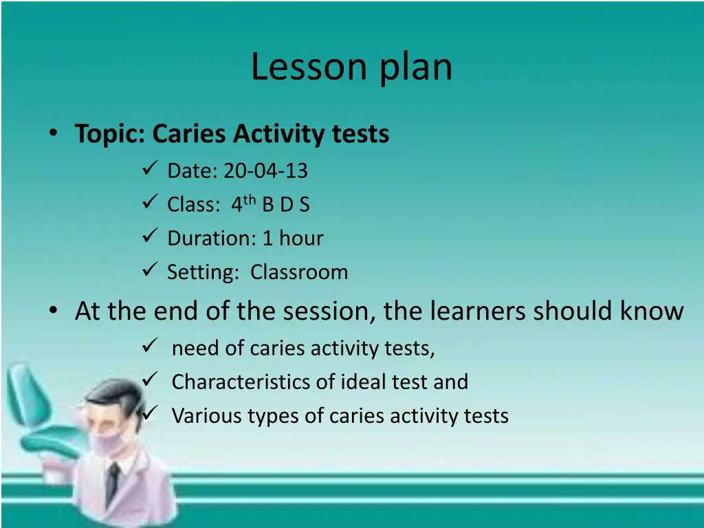 lesson plan